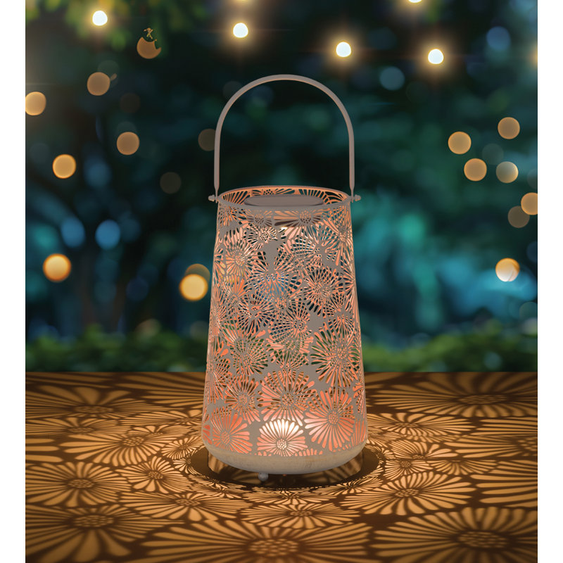Lanterne solaire pastel ombre - rose
