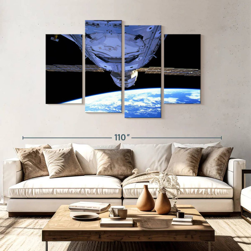 Oberle International Space Station View, 54" H x 84" W