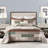 DDUOXIN 100% Cotton 98×106 inch Quilt Sets - 1 Quilt with 2 Pillow Shams-117568759-117568756