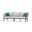 88" Wide Outdoor Patio Sofa