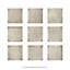 DAnticatto Decor 8.75" x 8.75" Porcelain Stone Look Wall & Floor Tile