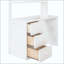 Lit mezzanine avec tiroirs, bureau et garde-robe-612218176