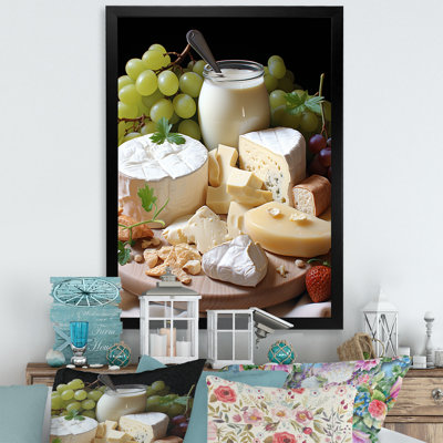 «Milk And Cheese Creamy Serenity I», reproduction sur toile