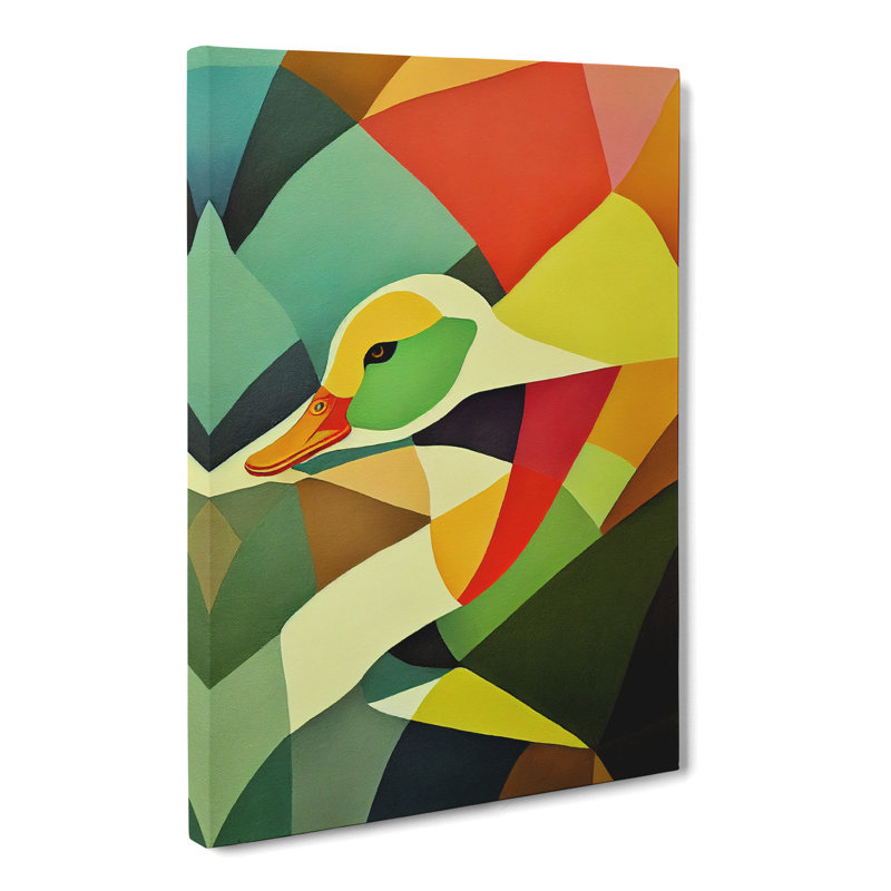 Kathrina Duck Colour - Wrapped Canvas, 76cm H x 50cm W x 3cm D
