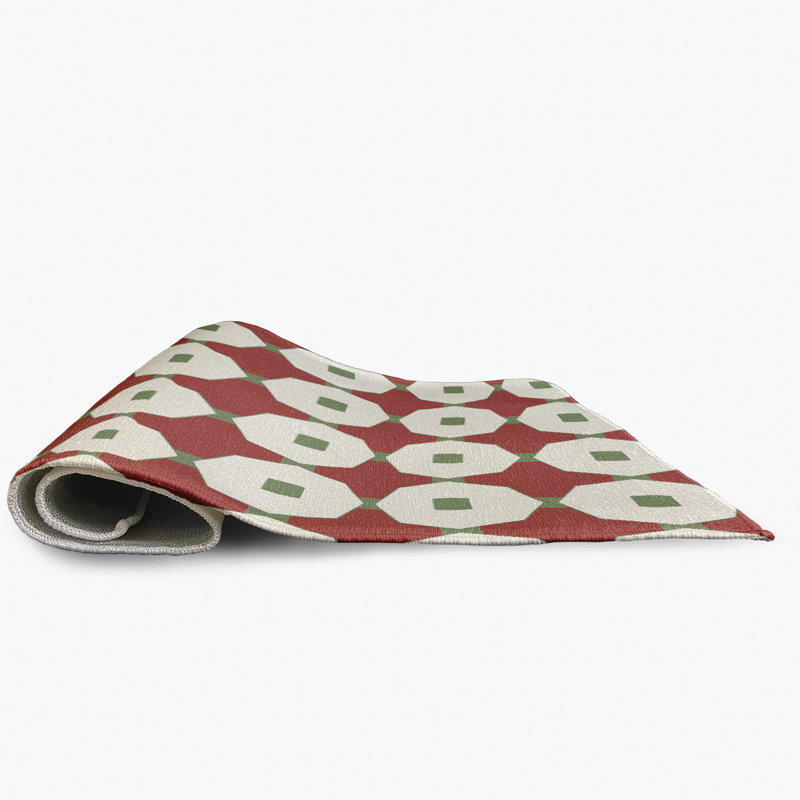 Chenille Geometric Indoor Rug, Rectangle 2' x 3'