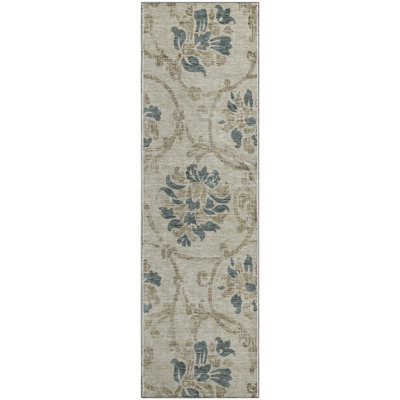 Premium Machine Washable Prisco Beige Rug