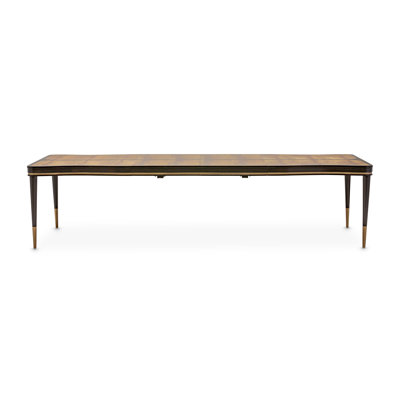Malibu Crest Mahogany Wood Dining Table