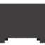 Foyer noir vidaXL 23,62 x 23,62 x 11,81 po-2018959800