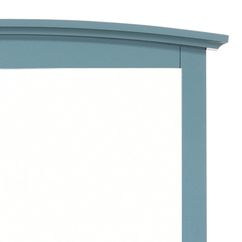 Miroir mural Hammond, Bleu sarcelle