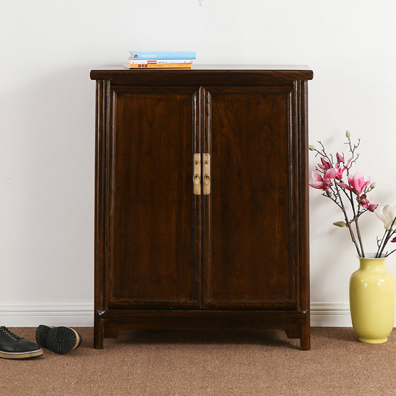 12 Pair Shoe Storage Cabinet, Tan