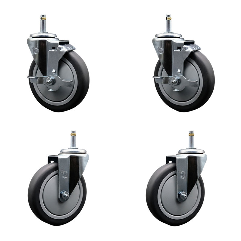 Thermo Swivel Grip Ring Stem Caster