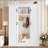 Coat Racks: Modern 85.2''H Hall Tree with Bench, 3 Hooks, Storage &amp; Drawer| MDF-1827355460