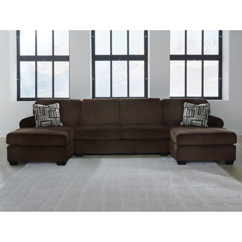 Maulik 3-Piece Sectional With Double Chaise
