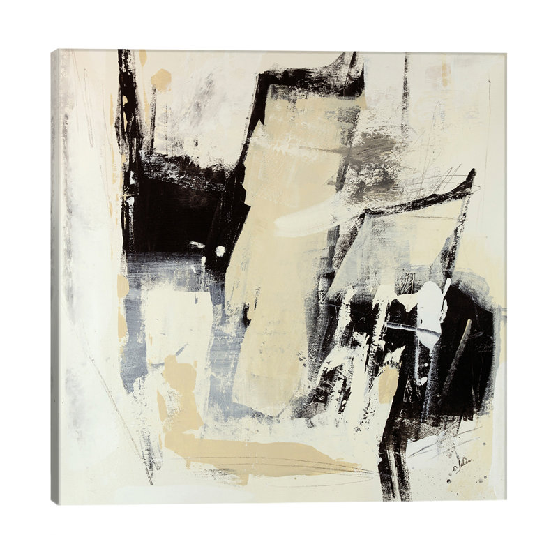 Pieces I by Julian Spencer - Wrapped Canvas Painting, 45.72 cm H x 45.72 cm W x 1.91 cm D