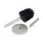 Brosse de toilette en bronze huilé avec pot-63221011