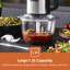 1.2L 400W Mini Chopper with 2 Speed