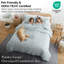 Down Alternative filling Oversized Reversible Comforter Set with matching shams-1581919623