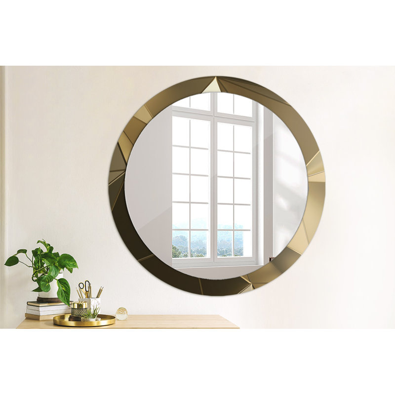 Huldar Glass Flat Wall Mirror