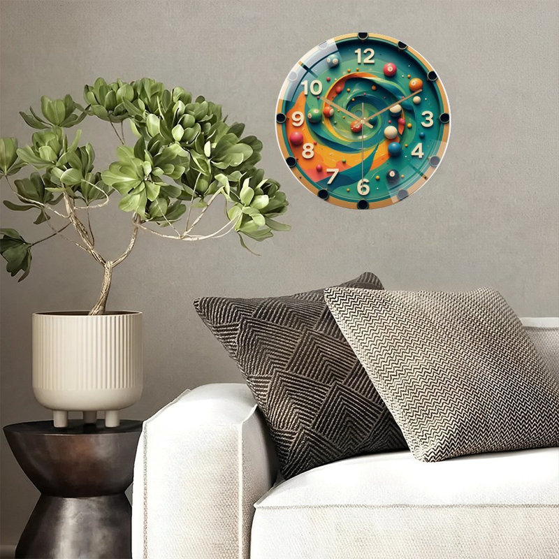Horloge murale 12 po