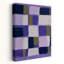 Abstract Purple Squares Abstract Bold Contemporary Lavender Lilac Violet Wall Art Print by Mathieu - Wrapped Canvas Print-1955987299