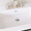Meuble-lavabo mural simple avec comptoir intégré en céramique blanche-1965274295-1965274281