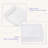24"X16" White Ceramic Rectangular Vessel Bathroom Sink