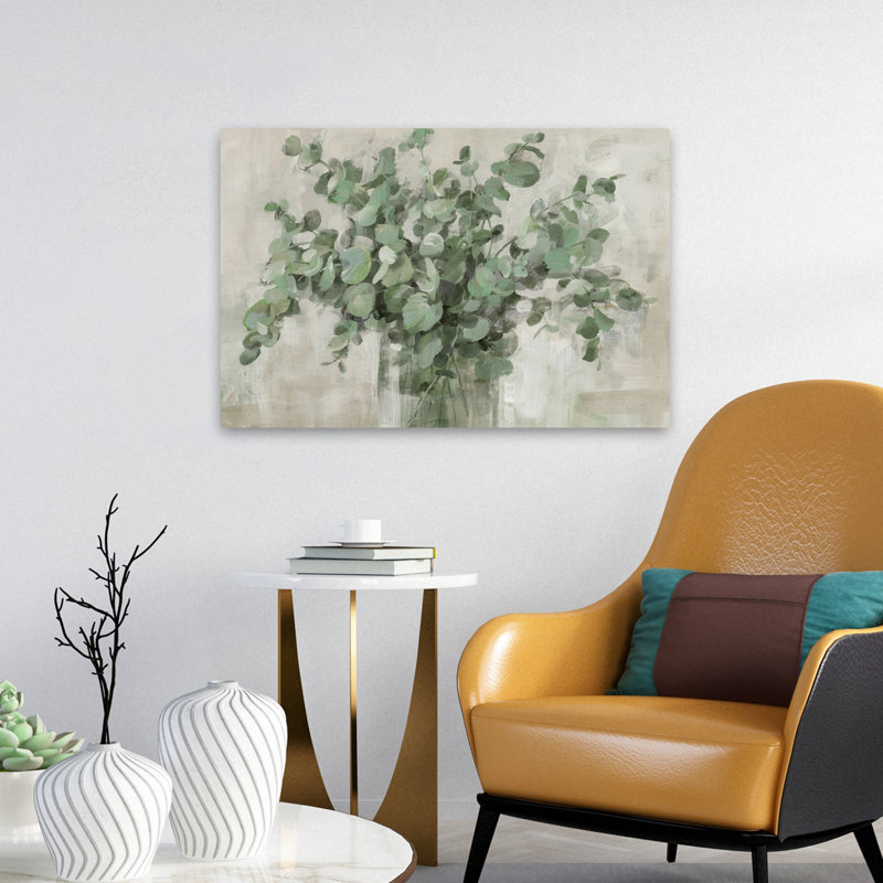 Eucalyptus moderne de style campagne moderne et jardin neutre, H 24 po x l 16 po