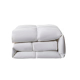 Sateen Cotton European Goose Down Comforter - All Seasons