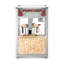Machine à maïs soufflé Majestic - Bouilloire en acier inoxydable de 16 oz pouvant contenir jusqu'à 96 tasses - Machine à maïs soufflé électrique avec pelle, tasses à mesurer, sacs de service et seaux par Superior Popcorn Company