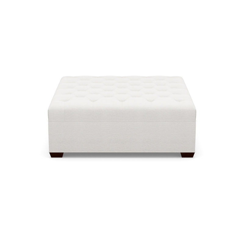 Square Ottoman, 8938-45, Walnut
