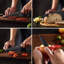 Ensemble de 17 couteaux de cuisine, acier inoxydable, antirouille