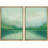 Minimal Landscape " Forest Lake " 2 Piece Art Graphic Art Print-91069047-91069048