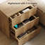 Table de chevet 3 tiroirs Modern