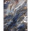 Tapis abstrait bleu / gris / orange Aba