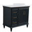 Ensemble de meuble-lavabo simple 37 po Leyton-11133341