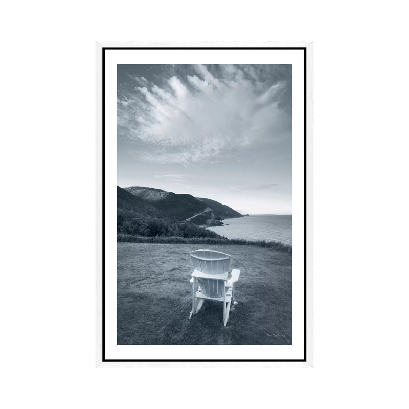 By The Sea IV 1 Piece Wall Art on Canvas, 101.6 cm H x 66.04 cm W, White Framed