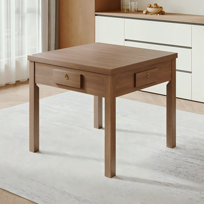 Table de jeu de mahjong automatique en bois massif pour règles chinoises