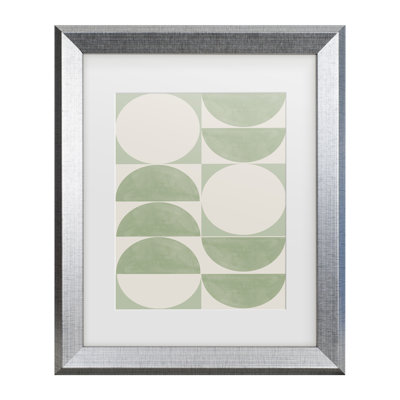 Bolog The Miuus Studio Mid Century Modern 01 Matted Framed Art