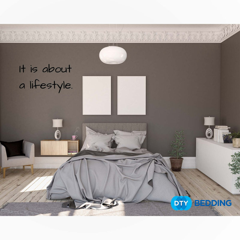 Sheet Set, Twin Sheet Set w/ 1 Fitted Sheet, 1 Pillowcase, Silver/Gray