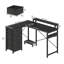 L-Shaped Computer Desk with Power Outlet-96438533