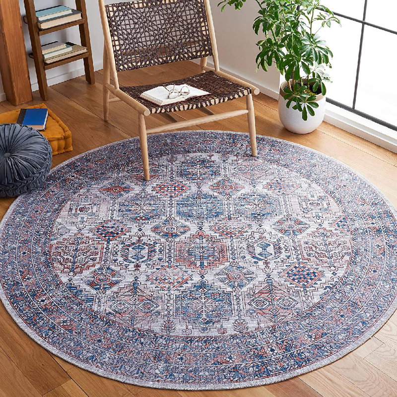 Tapis oriental performance Alshawn, Rond 6 pi 7 po