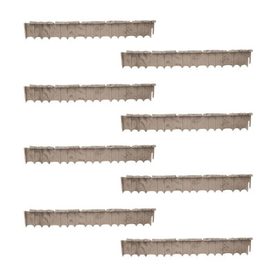 3.75'' H x 35'' W Lawn Edging