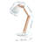 Gallego LED Swing Arm Desk Lamp, 4-Level Dimming, 5W, Heavy Base Table Lamp, 2800K-3000K Warm White