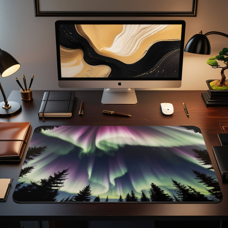 Polyester Desk Pad, 23.6x13.8