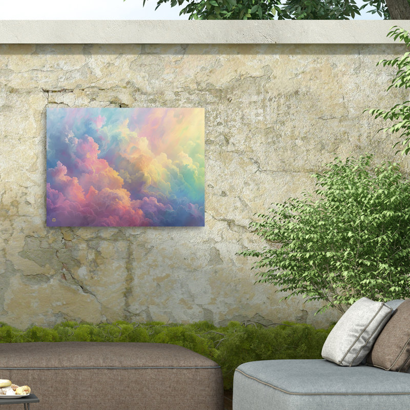 Toile extérieure Michael Cloud par Michael David, H 35 po x l 47 po