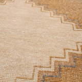 Distressed Homage Handmade Kilim Wool Geometric Area Rug