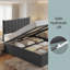 Metal Storage Bed