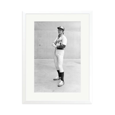 Elton John in the Dodgers Uniform