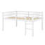 Lit mezzanine en bois avec échelle-1587324681