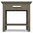 Kitchener 21"W Solid Mango Wood Square End Table with Storage Drawer-1112735813